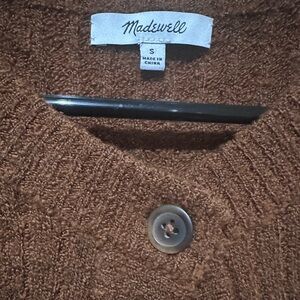 Madewell Women's Brown Cardigan